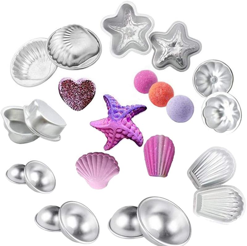 16Pcs Jewelry DIY Foam Bathroom Metal Craft Ball Hollow Ball Can Be Filled, Handmade Soap Cake Decoration 5 Shapes
16Pcs Jewelry DIY Foam Bathroom Metal Craft Ball Hollow Ball Can Be Filled, Handmade Soap Cake Decoration 5 Shapes