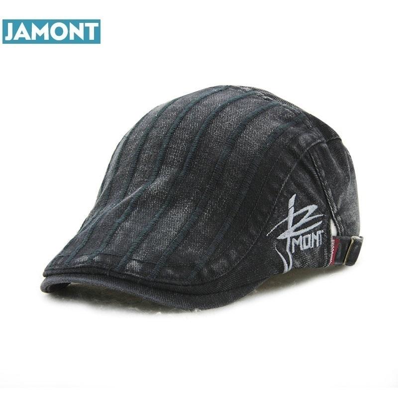 JAMONT Vintage Spring Autumn Simple Solid Beret Buckle Hat For Men Women Leisure Striped boina Hat Flat Cap Casquette Sombrero, Black
JAMONT Vintage Spring Autumn Simple Solid Beret Buckle Hat For Men Women Leisure Striped boina Hat Flat Cap Casquette Sombrero, Black