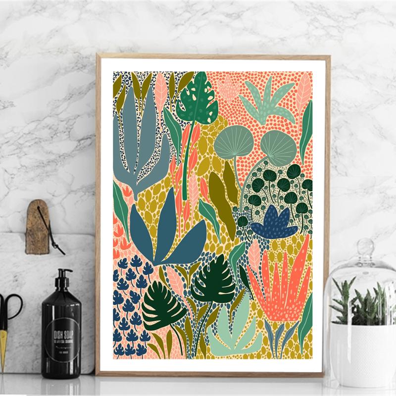 Modern Multicolored Abstract Garden PLants Wall Art Canvas Painting Picture Posters and Prints Gallery Aisle Unique Home Decor
Modern Multicolored Abstract Garden PLants Wall Art Canvas Painting Picture Posters and Prints Gallery Aisle Unique Home Decor