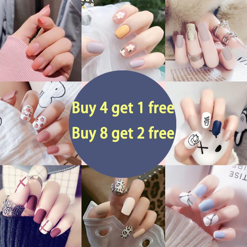 fake nails with glue art press on nail tips false coffin stick designs clear display set full cover artificial box short square, Jelly glue
fake nails with glue art press on nail tips false coffin stick designs clear display set full cover artificial box short square, Jelly glue