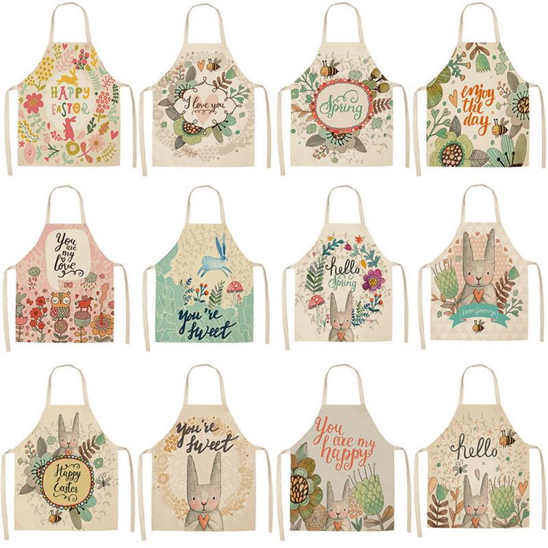 Aprons Parent-child Kitchen Apron Happy Easter Eggs Print Sleeveless Cotton Linen For Kids Men Women Home Cleaning Tools
Aprons Parent-child Kitchen Apron Happy Easter Eggs Print Sleeveless Cotton Linen For Kids Men Women Home Cleaning Tools