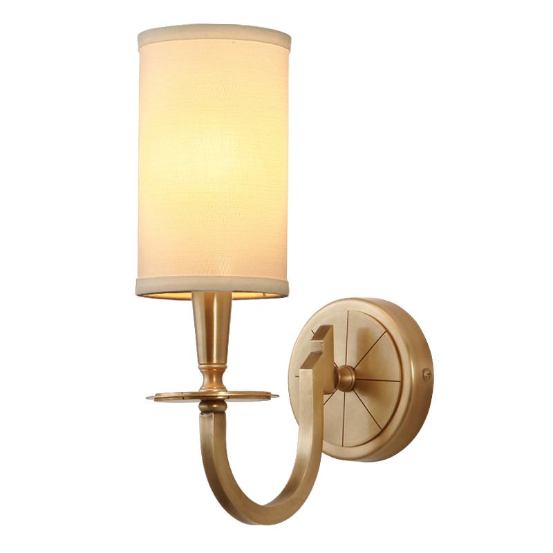Hallway Copper indoor Wall Lamp lighting Bedroom Bedside Light Wall sconce European Living Room Cloth shade Copper fixture
Hallway Copper indoor Wall Lamp lighting Bedroom Bedside Light Wall sconce European Living Room Cloth shade Copper fixture
