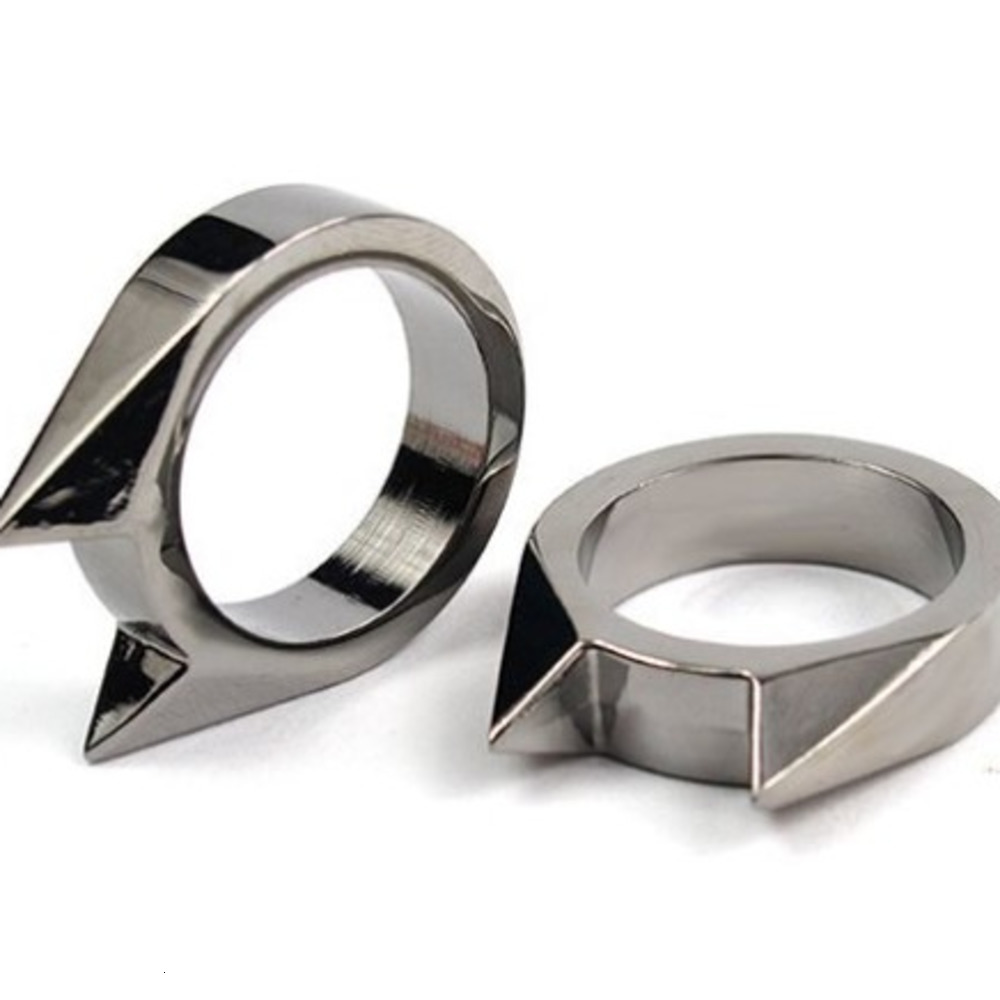 Defense 1Pcs Finger Ring Tool EDC Self Defence Stainless Steel Ring Women Men Safety Survival Ring Tool Silver Gold Black Color 9N5Q
Defense 1Pcs Finger Ring Tool EDC Self Defence Stainless Steel Ring Women Men Safety Survival Ring Tool Silver Gold Black Color 9N5Q
