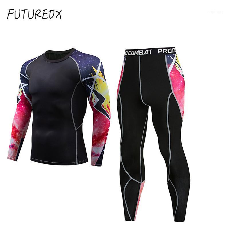 Mens Compression Shirts 3D 2 piece set Long Sleeve T Shirt Fitness Quick-drying tights tops T-Shirts pants Tights Brand Clothing1, 2008
Mens Compression Shirts 3D 2 piece set Long Sleeve T Shirt Fitness Quick-drying tights tops T-Shirts pants Tights Brand Clothing1, 2008