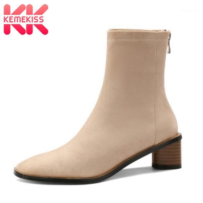 KemeKiss Women Ankle Boots New Fashion Zipper High Heel Winter Shoes Woman Retro Short Boots Office Lady Footwear Size 34-401, Black
KemeKiss Women Ankle Boots New Fashion Zipper High Heel Winter Shoes Woman Retro Short Boots Office Lady Footwear Size 34-401, Black
