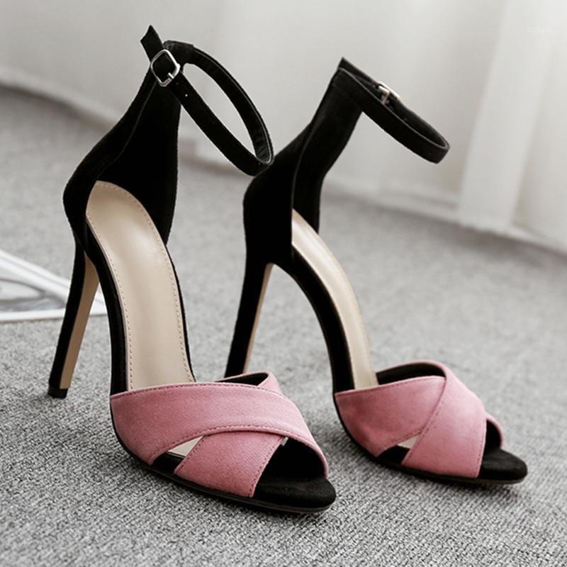 Ladies summer sandals 11.5cm stiletto high heel pointed fish mouth Ladies high heels daily shoe buckle strap stiletto heels1, Pink
Ladies summer sandals 11.5cm stiletto high heel pointed fish mouth Ladies high heels daily shoe buckle strap stiletto heels1, Pink