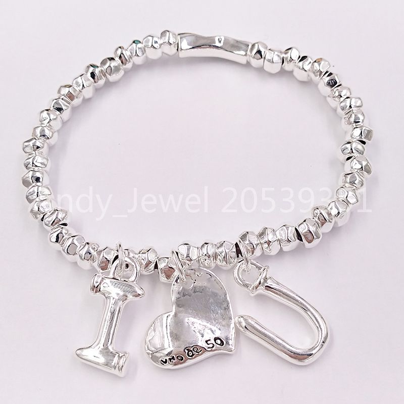 Authentic Bracelet I Love You Friendship Bracelets UNO de 50 Plated Jewelry Fits European Style Gift PUL1824MTL0000M, Silver
Authentic Bracelet I Love You Friendship Bracelets UNO de 50 Plated Jewelry Fits European Style Gift PUL1824MTL0000M, Silver