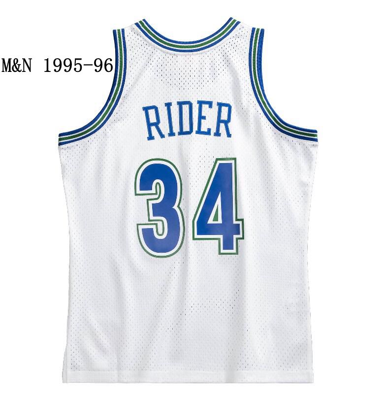 Stitched basketball jersey Isaiah Rider Jr. Mitchell and Ness 1995-96 classic retro jerseys Men Women Youth S-6XL, Stitched jersey
Stitched basketball jersey Isaiah Rider Jr. Mitchell and Ness 1995-96 classic retro jerseys Men Women Youth S-6XL, Stitched jersey
