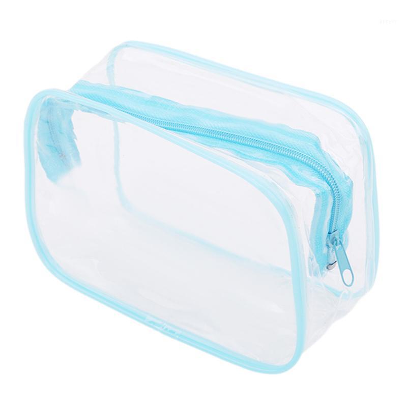 New Transparent Clear Zipper Makeup Bags Travel PVC Cosmetic Bags Organizer Bath Wash Make Up Tote Handbags Case neceser mujer1, Blue
New Transparent Clear Zipper Makeup Bags Travel PVC Cosmetic Bags Organizer Bath Wash Make Up Tote Handbags Case neceser mujer1, Blue