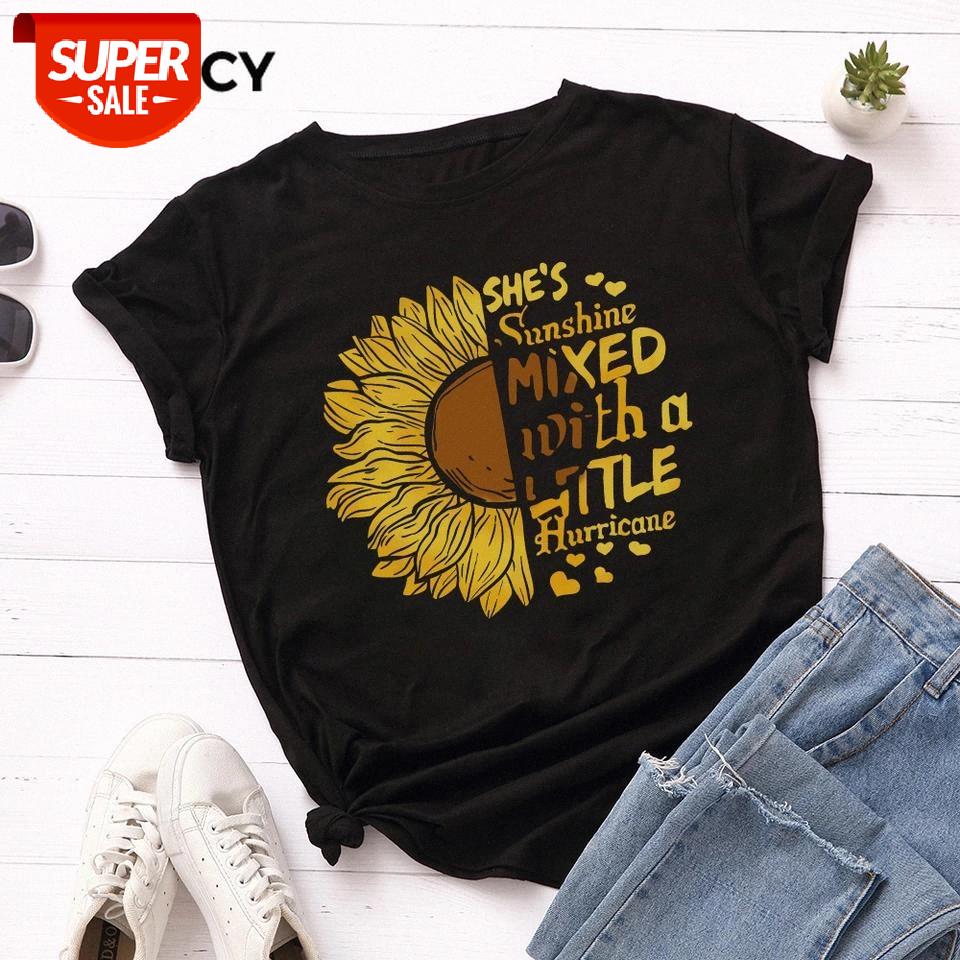 JFUNCY Plus Size New Sunflower Printed T-shirt Women Cotton Tshirt Summer Tees Tops Short Sleeve Woman T Shirt Female Shirts #fH8E, White
JFUNCY Plus Size New Sunflower Printed T-shirt Women Cotton Tshirt Summer Tees Tops Short Sleeve Woman T Shirt Female Shirts #fH8E, White