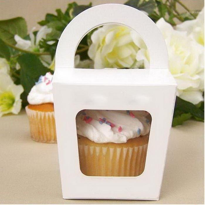 Cupcake Box Cake Box Packaging With Handle Single Cupcake Boxes Pudding Case With Lining 12pcs1 
Cupcake Box Cake Box Packaging With Handle Single Cupcake Boxes Pudding Case With Lining 12pcs1