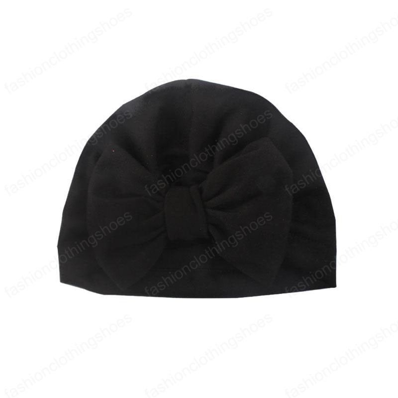 Newborn Baby Bow Hats 7 Design Solid Cap Baby Kids Caps Infant Girl Caps Boy Girls Hats 07