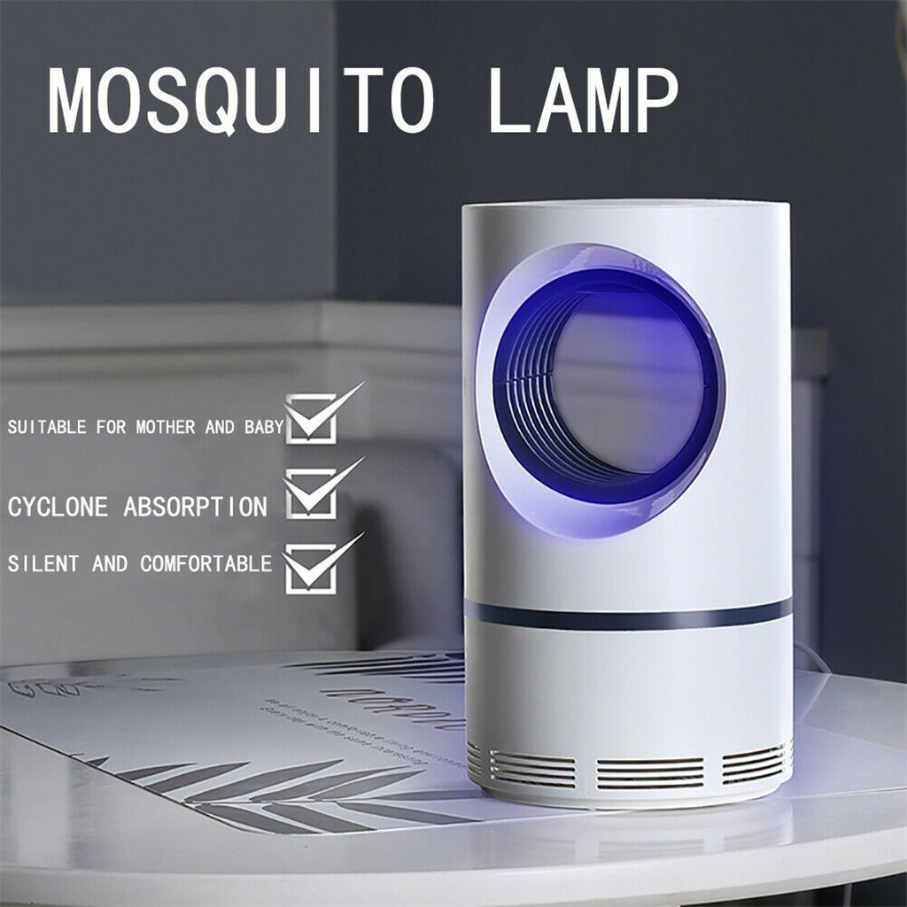 Mosquito Killer Lamp 5W USB Smart Optically Controlled Anti Mosquito Insect Killer LED Light Repellents Pest Reject 19MAY23 T200529