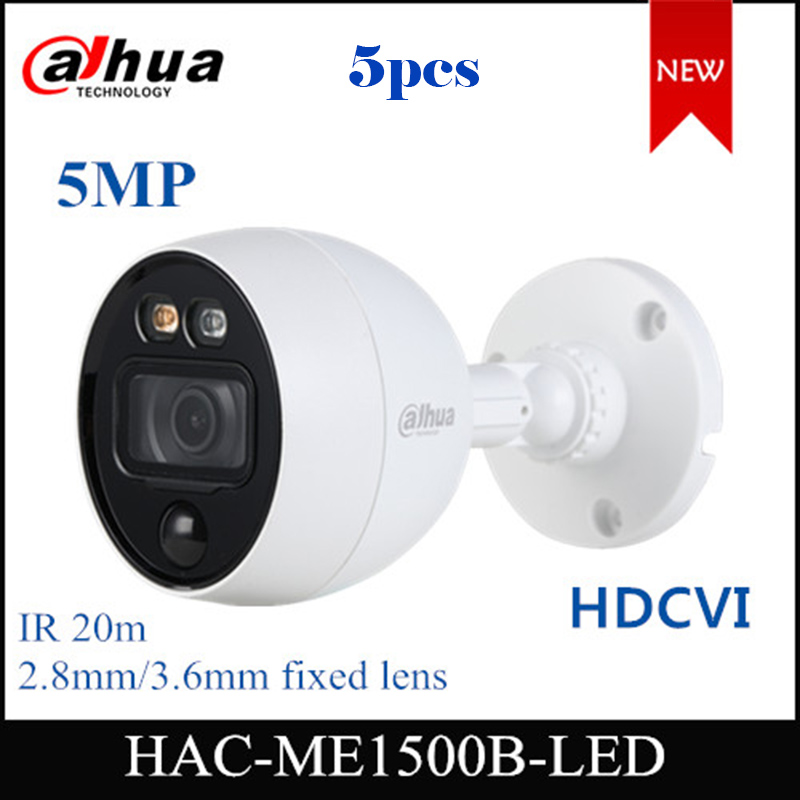 Dahua 5MP HDCVI Active Deterrence Camera 1/2.7" CMOS Smart IR 20m bulit-in PIR Dual-tect Security camera HAC-ME1500B-LED
Dahua 5MP HDCVI Active Deterrence Camera 1/2.7" CMOS Smart IR 20m bulit-in PIR Dual-tect Security camera HAC-ME1500B-LED