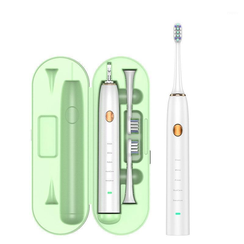 Electric Toothbrush USB Inductive Charging Toothbrush Adults Electric 2 Brush Heads & Travel Case1
Electric Toothbrush USB Inductive Charging Toothbrush Adults Electric 2 Brush Heads & Travel Case1