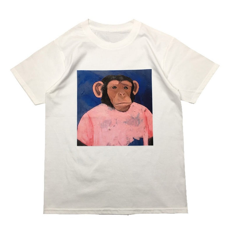 Street Fashion Mens T Shirt 20ss Monkey Pattern Tennis Short Sleeves T Shirts Men and Women Couples Style High Quality Hip Hop Tee, White
Street Fashion Mens T Shirt 20ss Monkey Pattern Tennis Short Sleeves T Shirts Men and Women Couples Style High Quality Hip Hop Tee, White