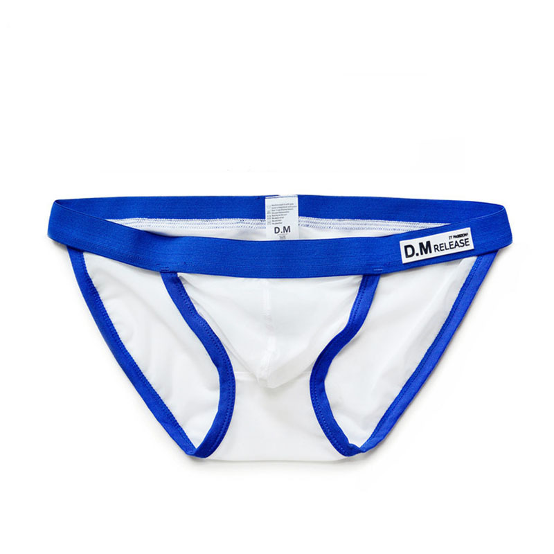 Male underwear ropa interior hombre breathable mesh gay sexy summer men's underpants briefs men slip biquini 201112