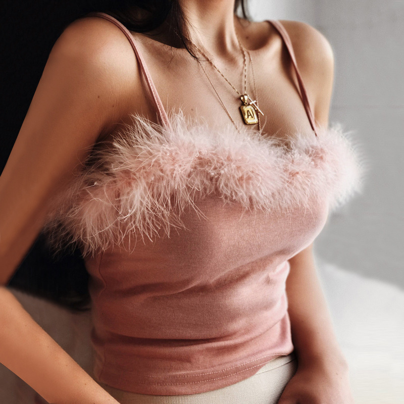 2021 New Singiny women will see sexy skinny y2k backless tops low-v-short belt solid fluff vest style O5M4, Pink
2021 New Singiny women will see sexy skinny y2k backless tops low-v-short belt solid fluff vest style O5M4, Pink