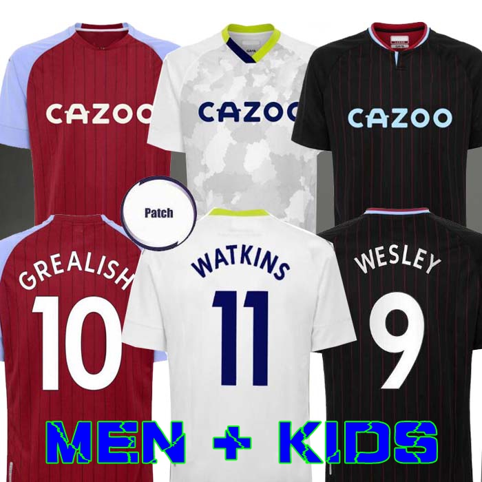 Villa soccer jerseys 20 21 home Grealish M. TREZEGUET Aston Wesley El Ghazi Hourihane Douglas McGinn Barkley Watkins 2020 2021 MAN + KIDS, 3rd adult patch
Villa soccer jerseys 20 21 home Grealish M. TREZEGUET Aston Wesley El Ghazi Hourihane Douglas McGinn Barkley Watkins 2020 2021 MAN + KIDS, 3rd adult patch