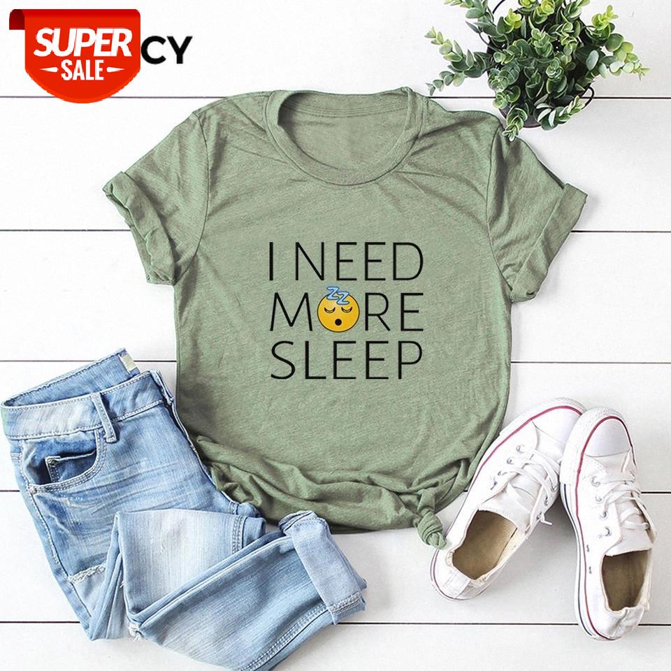JFUNCY Need More Sleep Letter Printed Tshirt Women Tees Tops 100% Cotton Summer Female T-shirt Plus Size Woman Casual Shirts #cj7c, White
JFUNCY Need More Sleep Letter Printed Tshirt Women Tees Tops 100% Cotton Summer Female T-shirt Plus Size Woman Casual Shirts #cj7c, White