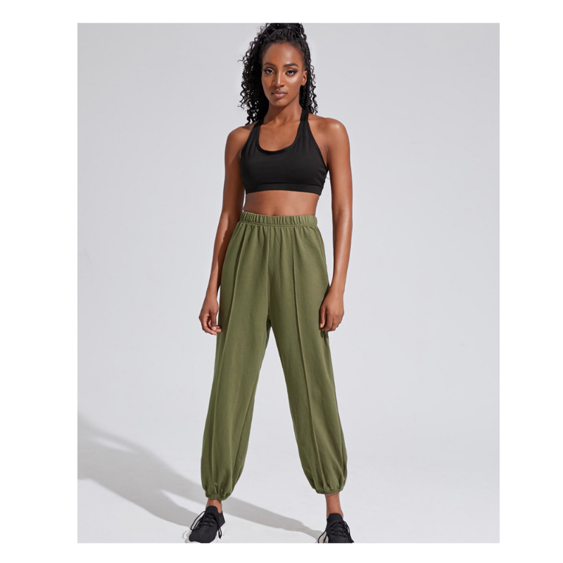 Women' new solid color high waist Yoga Pants training fitness sports Capris green quick drying breathable running pants
Women' new solid color high waist Yoga Pants training fitness sports Capris green quick drying breathable running pants
