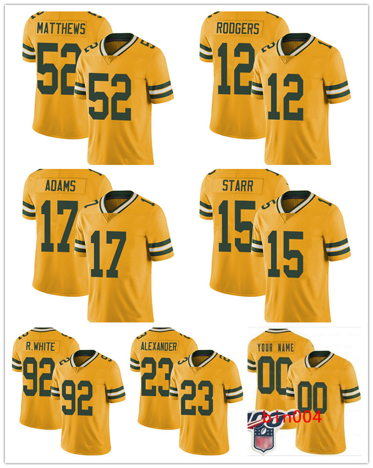 Green BayPackersMEN WOMEN YOUTH 12 Aaron Rodgers 52 Clay Matthews Limited Jersey Football Gold Rush Vapor Untouchable
Green BayPackersMEN WOMEN YOUTH 12 Aaron Rodgers 52 Clay Matthews Limited Jersey Football Gold Rush Vapor Untouchable