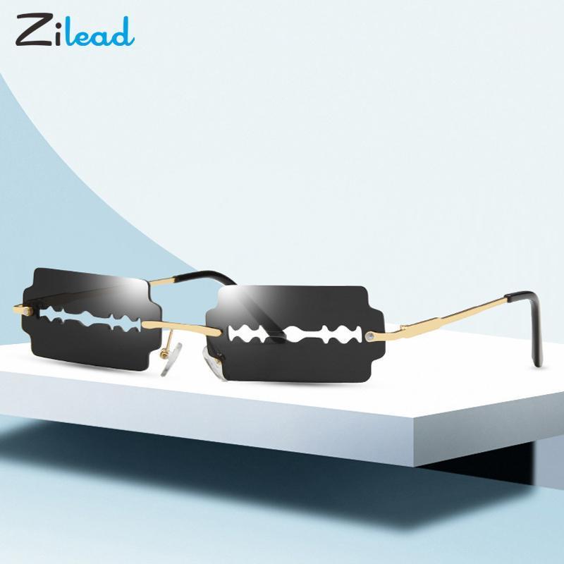 Zilead Blade Shaped Metal Sunglasses Hot Style Rimless Ocean Color Lens Versatile Sungshades Retro Fashion Spectacles Men Women1
Zilead Blade Shaped Metal Sunglasses Hot Style Rimless Ocean Color Lens Versatile Sungshades Retro Fashion Spectacles Men Women1