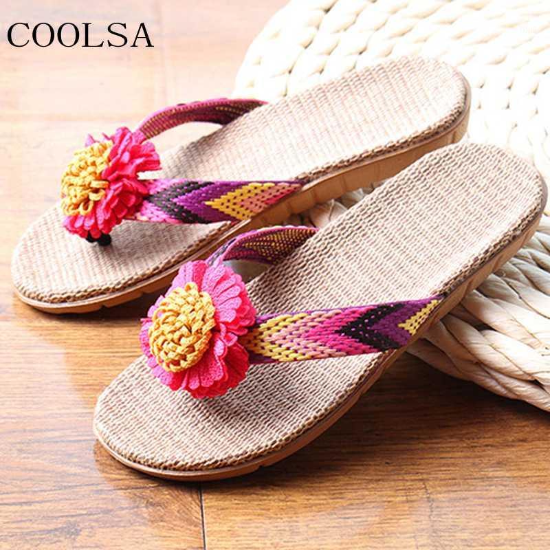Hot Women's Beach Flip Flops Fashion Flower Linen Slippers Indoor Bathroom Hotel Home Slippers Flat Sandals Women Slides Shoes1, Red
Hot Women's Beach Flip Flops Fashion Flower Linen Slippers Indoor Bathroom Hotel Home Slippers Flat Sandals Women Slides Shoes1, Red