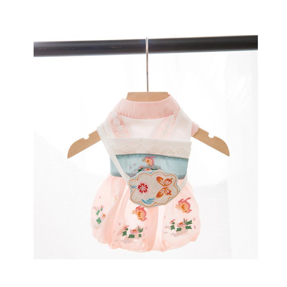 Dresses Princess Dress Clothing Cute Soft Puppy T Shirt Costumes Summer Breathable Pet Clothes for Small Dog Cat LJ201130