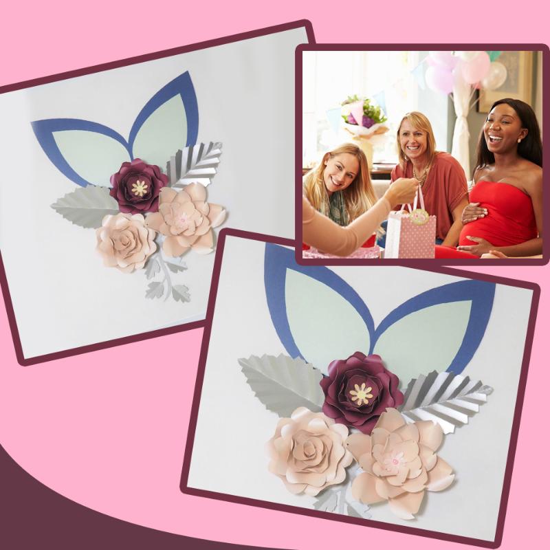 Cardstock DIY Paper Flowers Leaves Ears Set For Wedding & Event Backdrops Decorations Nursery Wall Deco Video Tutorials, As picture
Cardstock DIY Paper Flowers Leaves Ears Set For Wedding & Event Backdrops Decorations Nursery Wall Deco Video Tutorials, As picture