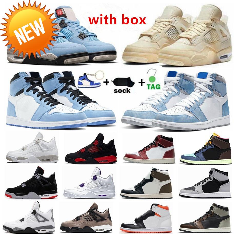 Top Basketball Shoes Sail 4 4s Sneakers University Blue 1 1s Fire Red Thunder Oreo Bordeaux Black Cat Shimmer Guava Ice Bred White Cement I, 45
Top Basketball Shoes Sail 4 4s Sneakers University Blue 1 1s Fire Red Thunder Oreo Bordeaux Black Cat Shimmer Guava Ice Bred White Cement I, 45