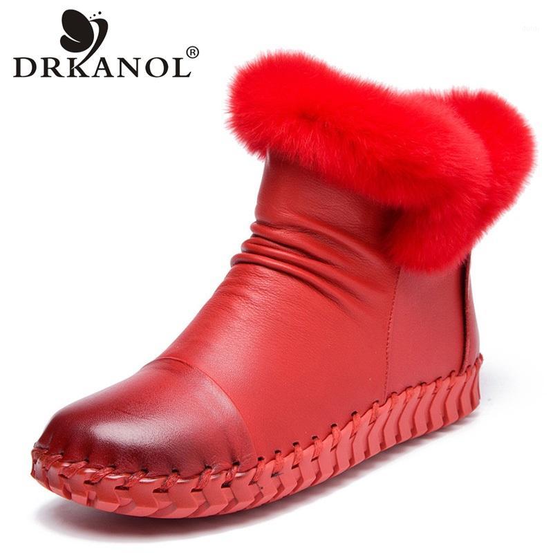DRKANOL Handmade Genuine Leather Snow Boots Women Winter Warm Shoes Fashion Zipper fur Flat Casual Ankle Boots Women1, Black
DRKANOL Handmade Genuine Leather Snow Boots Women Winter Warm Shoes Fashion Zipper fur Flat Casual Ankle Boots Women1, Black