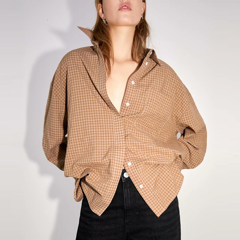 2021 New Women Spring Summer Blouse Causal Plaid Printed Cardigan Tops Single-breasted Office Lady Long Sleeve Outerwear Jqpv
2021 New Women Spring Summer Blouse Causal Plaid Printed Cardigan Tops Single-breasted Office Lady Long Sleeve Outerwear Jqpv