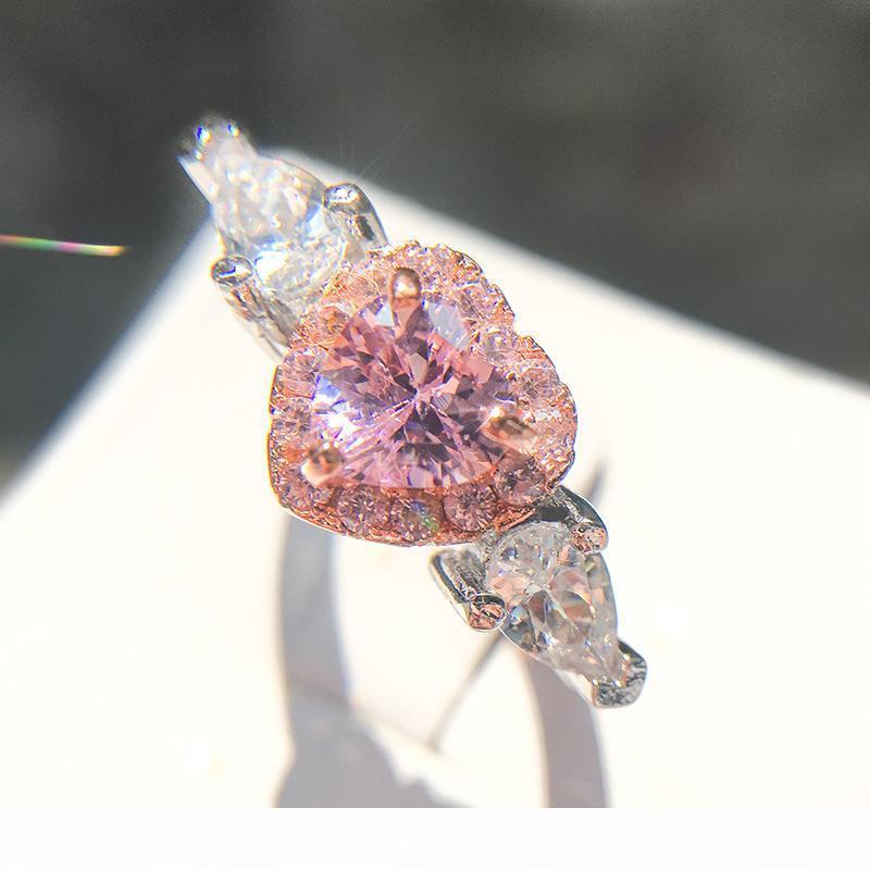 2020 Christmas present Sterling Silver Angel Wings Pink Cz Zirconia Love Heart Wedding Jewelry Rings For Women Ring Gift Yra0226
2020 Christmas present Sterling Silver Angel Wings Pink Cz Zirconia Love Heart Wedding Jewelry Rings For Women Ring Gift Yra0226