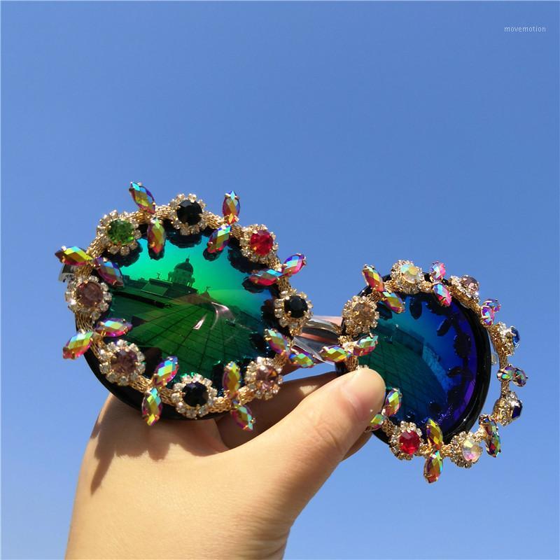 Diamond Color Sunglasses Sunglasses diamond mirror Female Decoration Sun Glasses Female Rhinestone Shades FML1
Diamond Color Sunglasses Sunglasses diamond mirror Female Decoration Sun Glasses Female Rhinestone Shades FML1