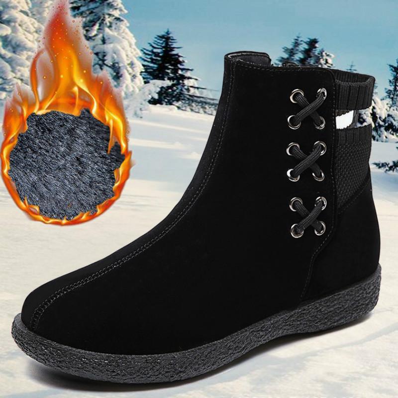 Winter Snow Boots Women Shoes Fashion Ankle Zip Round Toe Low (1cm-3cm) Plush Solid Cross-tied Breathable Thick Bottom Wedges, Yellow
Winter Snow Boots Women Shoes Fashion Ankle Zip Round Toe Low (1cm-3cm) Plush Solid Cross-tied Breathable Thick Bottom Wedges, Yellow