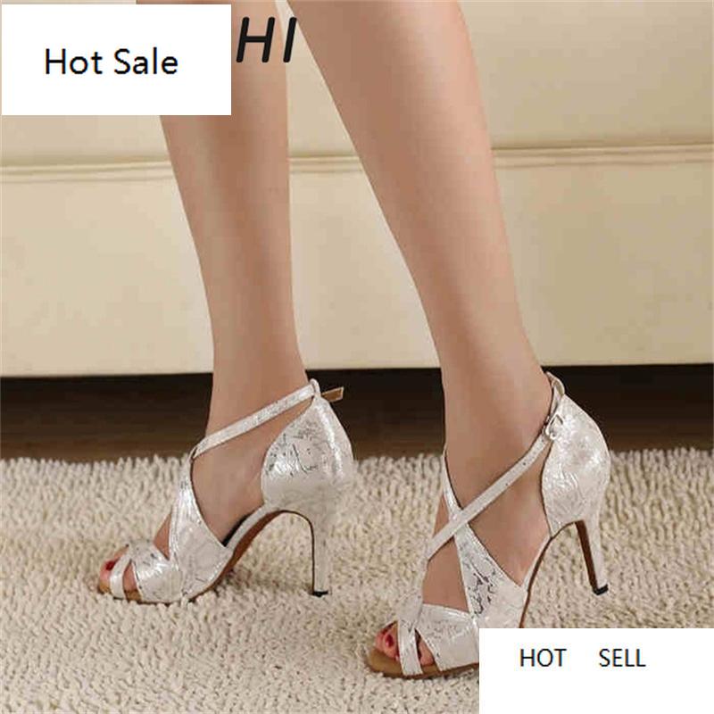 Women's White Satin Leopard Latin dance shoes wholesale Spot Salsa Party Square dance shoes High heels 8.5cm, White color 10cm
Women's White Satin Leopard Latin dance shoes wholesale Spot Salsa Party Square dance shoes High heels 8.5cm, White color 10cm
