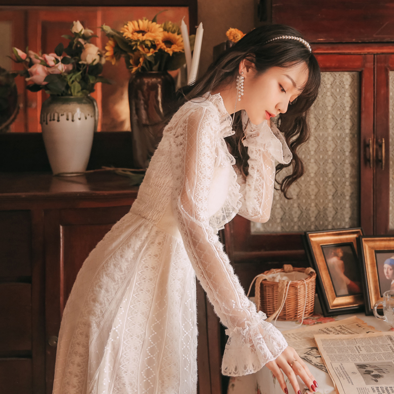 Heifer Meads Party at Night Women' Clothing White Lace Dress Female Vintage Tunic Long Sleeve Dressed in Band 2021 82ip, Blue
Heifer Meads Party at Night Women' Clothing White Lace Dress Female Vintage Tunic Long Sleeve Dressed in Band 2021 82ip, Blue
