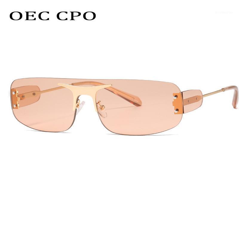 Fashion Punk Rimless Sunglasses Women Small Frames One Piece Sun Glasses Men Eyewear Light Brown New Style Shades UV400 O6931
Fashion Punk Rimless Sunglasses Women Small Frames One Piece Sun Glasses Men Eyewear Light Brown New Style Shades UV400 O6931