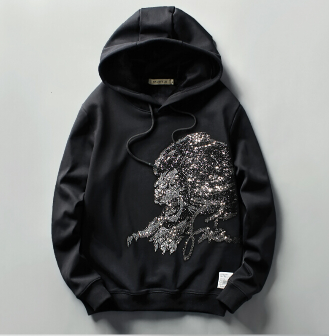 2021 New Design Diamond Lion Plush Pullover High Quality Winter Fashion Men and Women Hoodie Wkhl, As shown
2021 New Design Diamond Lion Plush Pullover High Quality Winter Fashion Men and Women Hoodie Wkhl, As shown