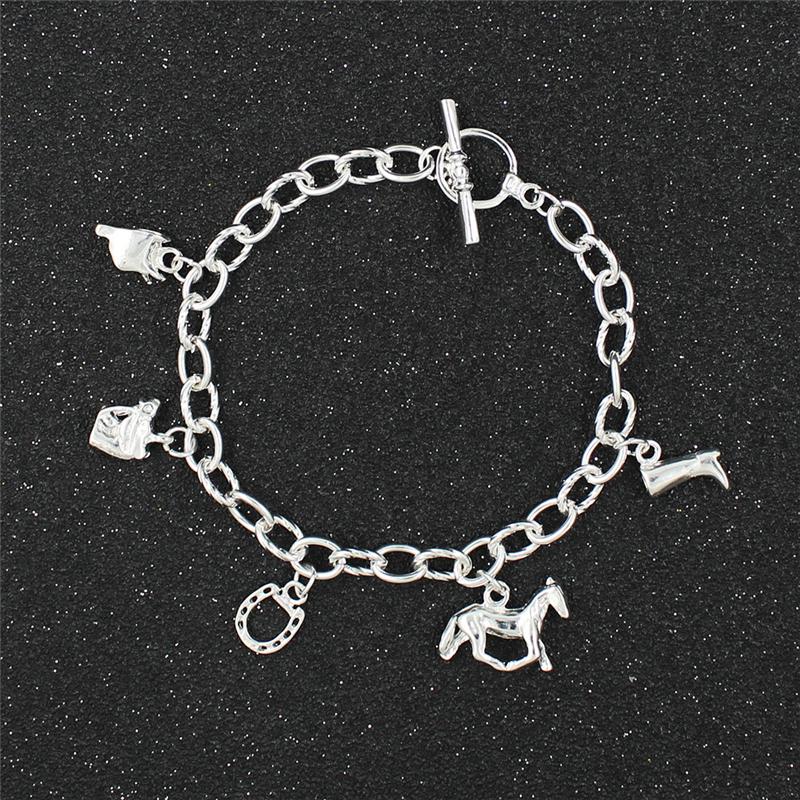 Horse Bracelet Horse Jewelry Cowgirl Cowboy Hat Charm Cowboy Boot Riding Gift for Lover Bangle Bracelet
Horse Bracelet Horse Jewelry Cowgirl Cowboy Hat Charm Cowboy Boot Riding Gift for Lover Bangle Bracelet