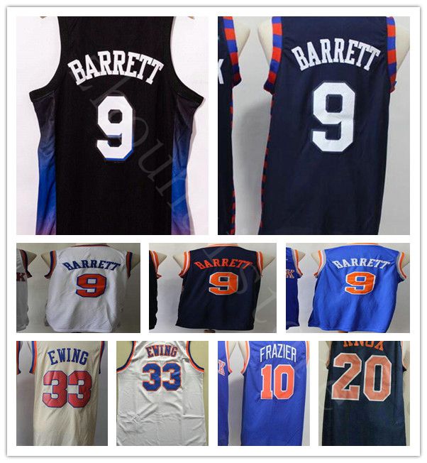 Wholesale Mens Retro Vintage Classic Patrick 33 Ewing Walt 10 Frazier Basketball Jersey Blue White NCAA RJ 9 Barrett Kevin 20 Knox Jerseys, Black;red
Wholesale Mens Retro Vintage Classic Patrick 33 Ewing Walt 10 Frazier Basketball Jersey Blue White NCAA RJ 9 Barrett Kevin 20 Knox Jerseys, Black;red