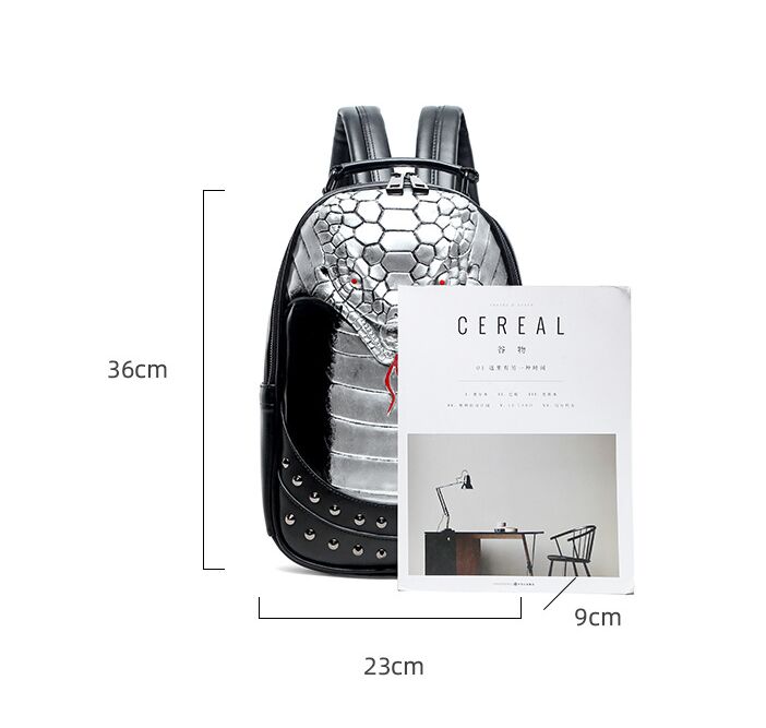 Stylish backpacks 3D wolf head backpack special cool shoulder bags for teenage girls boys leather laptop school bags