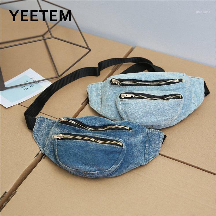 Pure Color Wild Retro Old Personality Wash Jeans Waist Bag Chest Bag Messenger Women's Ins Japanese Purse Satchels1, Blue
Pure Color Wild Retro Old Personality Wash Jeans Waist Bag Chest Bag Messenger Women's Ins Japanese Purse Satchels1, Blue