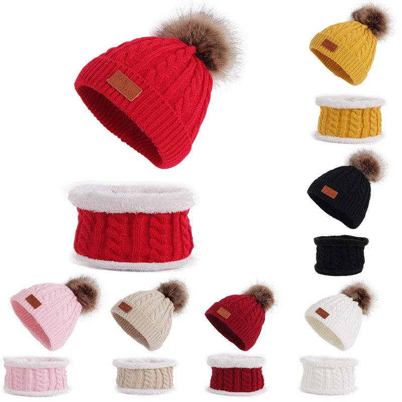Scarves Baby Hat Scarf Suit Autumn Winter Knitteed Kids Two Pieces Set Cotton Girls And Boys Hats Neck Children
Scarves Baby Hat Scarf Suit Autumn Winter Knitteed Kids Two Pieces Set Cotton Girls And Boys Hats Neck Children