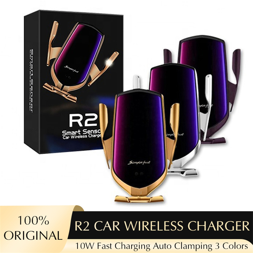 R2 Smart sensor Induction Car mount Wireless charger For iPhone 12 mini pro max Xs max Fast Charging hold stand Air Vent Phone Holder
R2 Smart sensor Induction Car mount Wireless charger For iPhone 12 mini pro max Xs max Fast Charging hold stand Air Vent Phone Holder