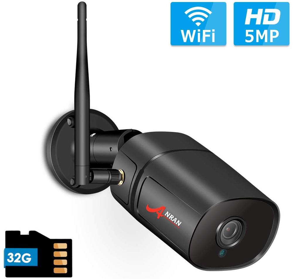 5MP IP Camera Wireless Security Camera Outdoor 1920P HD Surveillance Night Vision Home Wifi Camera Metal Bullet
5MP IP Camera Wireless Security Camera Outdoor 1920P HD Surveillance Night Vision Home Wifi Camera Metal Bullet
