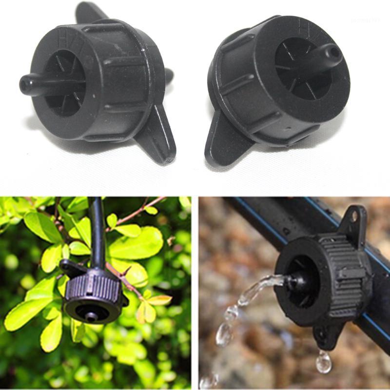 NuoNuoWell 50Pcs Steady Flow Regulator 4/7mm Interfaces 2L/H 8L/H Flow Member Farms Drip Irrigation Emitter On Line1, 4l