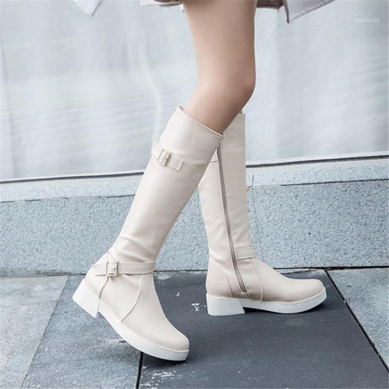 PXELENA 2020 Winter New Knee High Boots Women Riding Knight Combat Motorcycle Biker Long Boots Shoes Plus Size 34-431, Beige
PXELENA 2020 Winter New Knee High Boots Women Riding Knight Combat Motorcycle Biker Long Boots Shoes Plus Size 34-431, Beige