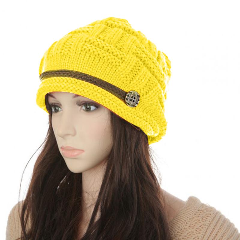 Casual Women Girl Lady Knitted Beanie Hat Spring Autumn Winter Female Solid Color Warm Skullies High Elastic Breathable Cap 2020, Orange 
Casual Women Girl Lady Knitted Beanie Hat Spring Autumn Winter Female Solid Color Warm Skullies High Elastic Breathable Cap 2020, Orange